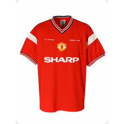 Manchester United 1985 FA Cup Final Shirt 